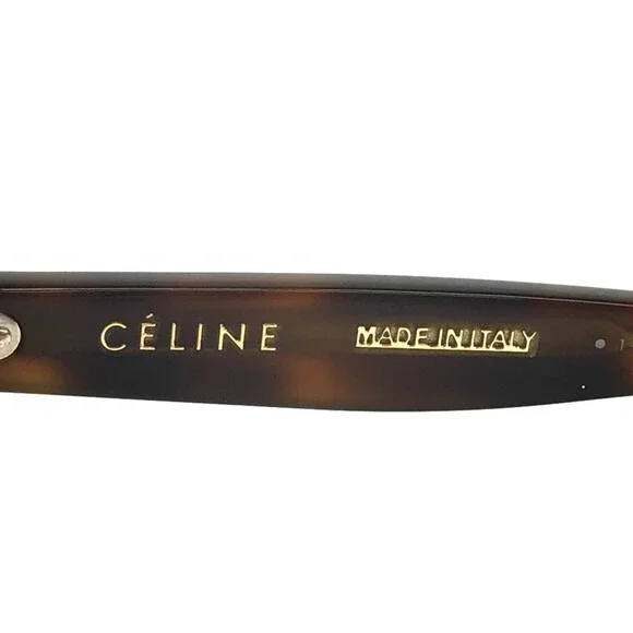 Celine Eyeglasses Frames CL50020I 053 Tortoise Brown Cat Eye Full Rim 53-17-140 - Picture 10 of 11